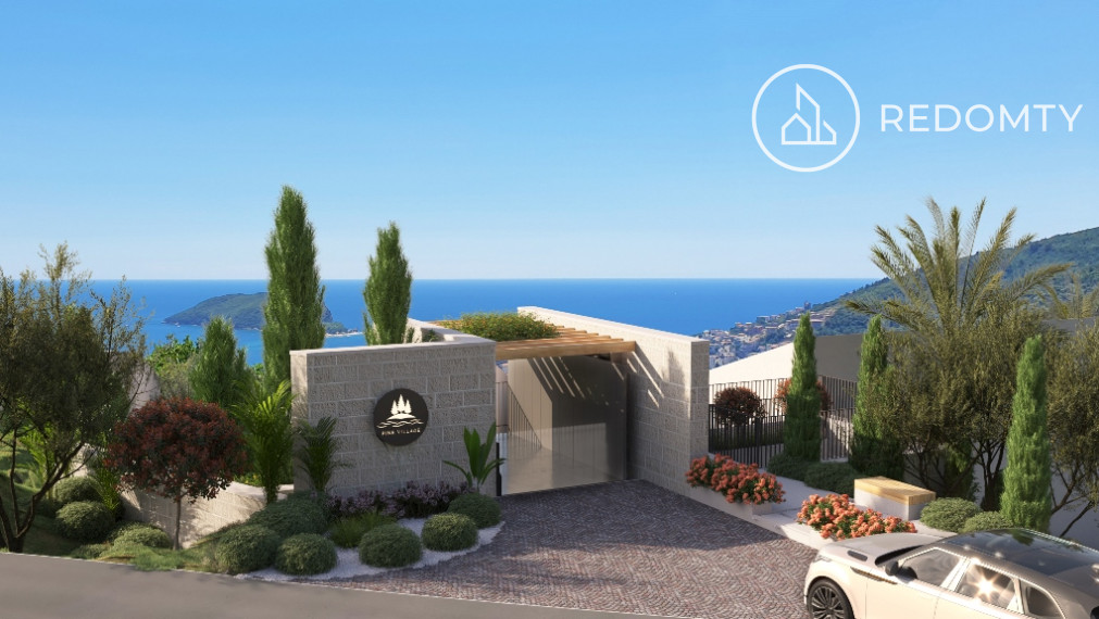 UŽ LEN JEDNA VILA v luxusnom komplexe Budva, Čierna Hora