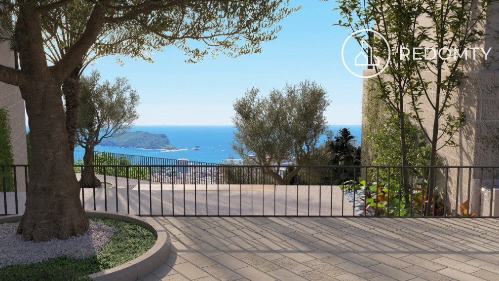 UŽ LEN JEDNA VILA v luxusnom komplexe Budva, Čierna Hora