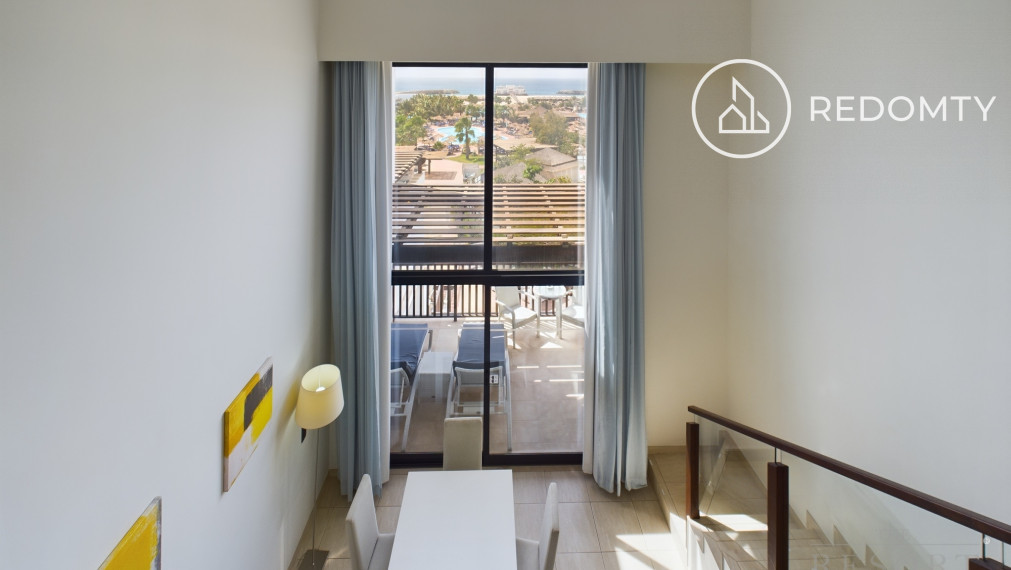 Duplex, 72,40 m2 s balkónom 10 m2 v hotelovom rezorte na ostrove Sal, Kapverdy