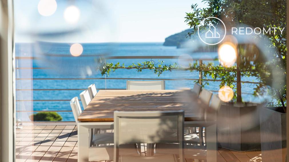 Luxusný strešný byt s terasami, s výhľadom na more, Dukley Gardens, Budva, Čierna Hora