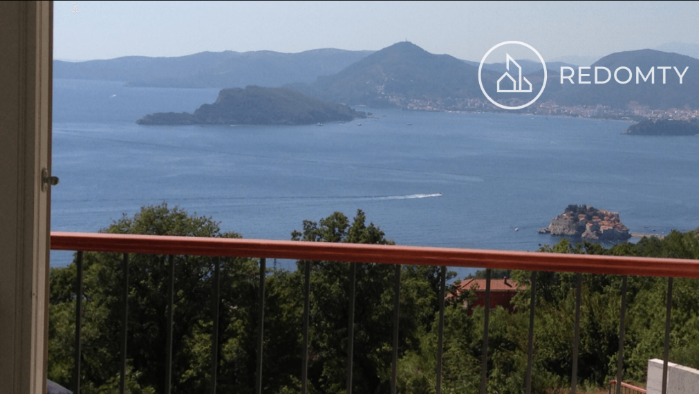 Luxusná vila s bazénom a výhľadom na more, Blizikuce, Čierna Hora