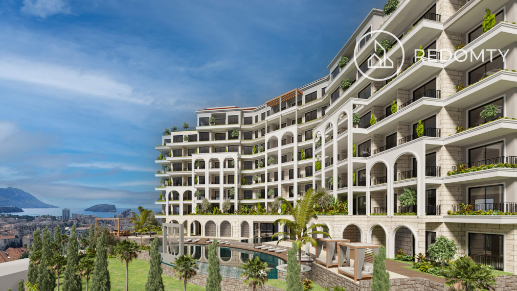 Investičné nehnuteľnosti pri mori, Budva, Čierna Hora