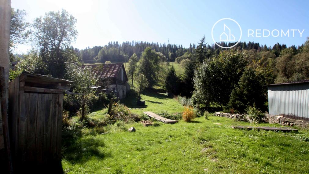 Predaj chalupa/rodinný dom, Pohronská Polhora s potôčikom