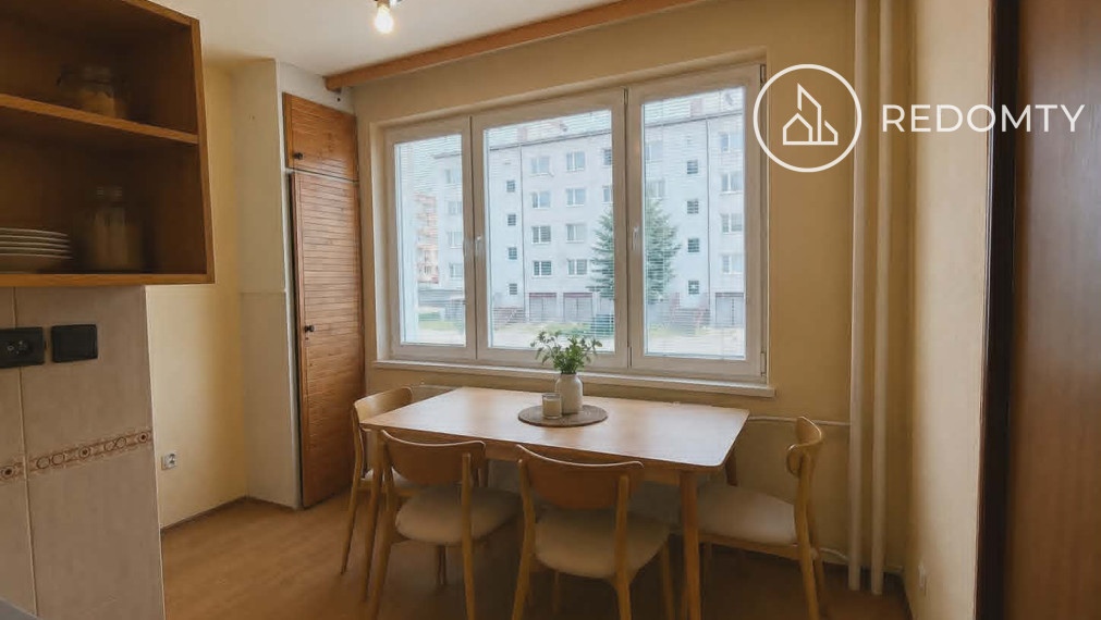 Predaj 2 izbového bytu s balkónom po čiastočnej rekonštrukcií v Závadke nad Hronom