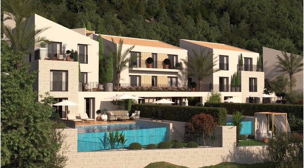 UŽ LEN JEDNA VILA v luxusnom komplexe Budva, Čierna Hora